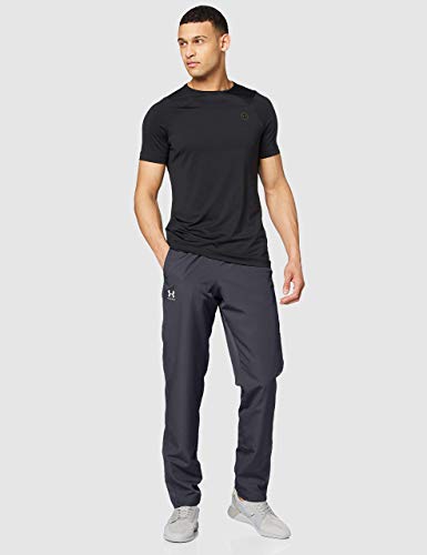 Under Armour Vital Woven Pants, pantalones largos Hombre, Negro (Black / Black / Onyx White) , M