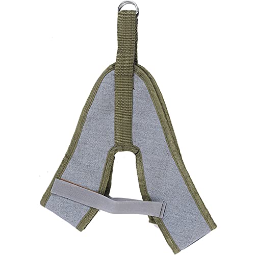 Uniqueheart Cinturón de tracción Cervical Engrosamiento y cinturón de tracción Cervical inmovilizado Duradero para Adultos y niños - Gris