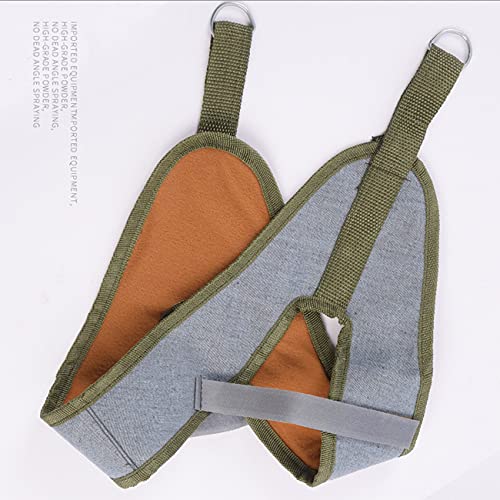 Uniqueheart Cinturón de tracción Cervical Engrosamiento y cinturón de tracción Cervical inmovilizado Duradero para Adultos y niños - Gris