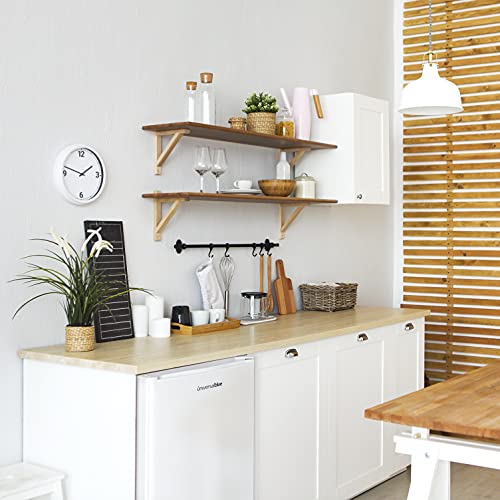 UNIVERSALBLUE Mini Frigorífico | Nevera Pequeña 84L | Bajo Encimera | Puerta Reversible | Minibar