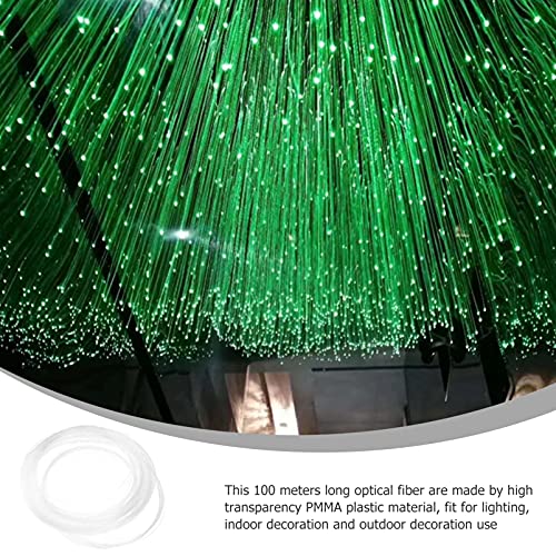 Uonlytech Guirnalda de luces LED (0,75 mm, 100 m, fibra de vidrio), diseño de cielo estrellado