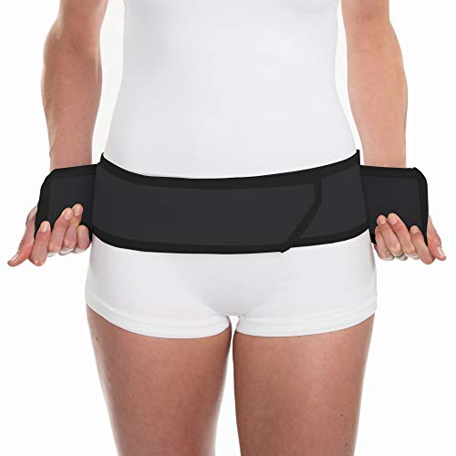 Upspring Shrinkx Hips - Faja de compresión para caderas, espalda al embarazo, color negro, talla, Negro , Medium-Large