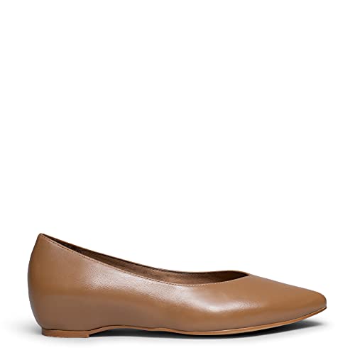 Urban CUÑA Zapatos Camel con cuña Interna