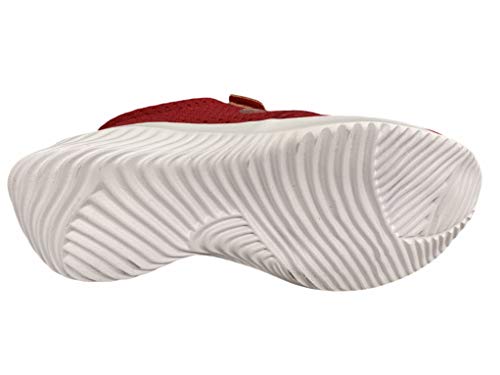 URBY STK117900 - Zapatillas deportivas para niño, unisex, con velcro ajustable, ligera, plantilla extraíble Rojo Size: 31 EU