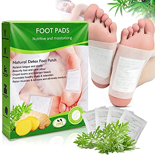 Utapossin Detox Foot Patch, Parches Detox Para Pies, Parches para Pies, Parches Pies Desintoxicantes, Aceleran Metabolismo, Eliminan Toxinas Cuerpo Mejoran Sueño