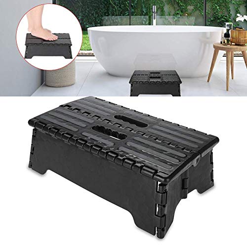 Uxsiya Taburete Plegable con peldaños Escalera portátil con bañera Taburete con peldaños para Uso en Embarazadas y niños Mayores