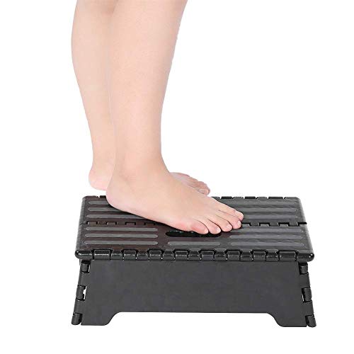 Uxsiya Taburete Plegable con peldaños Escalera portátil con bañera Taburete con peldaños para Uso en Embarazadas y niños Mayores