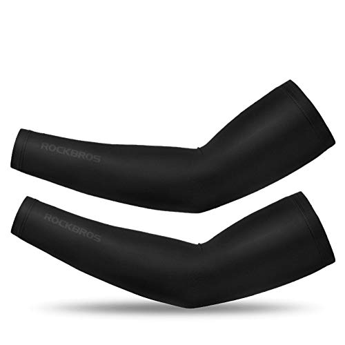 Vagasi Protección UV Unisex Brazo Mangas de Compresión Brazo de Apoyo de la Cubierta del Brazo Transpirable para Ciclismo