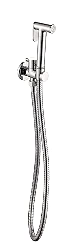 VALAZ Grifo de bidet empotrado higiénico cromado redondo - Agua fria