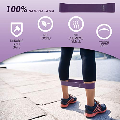 ValueTalks Bandas Elásticas Fitness con 5 Niveles de Resistencia Fitness Cintas Elásticas para Yoga Pilates Musculación Estiramientos y Fuerza