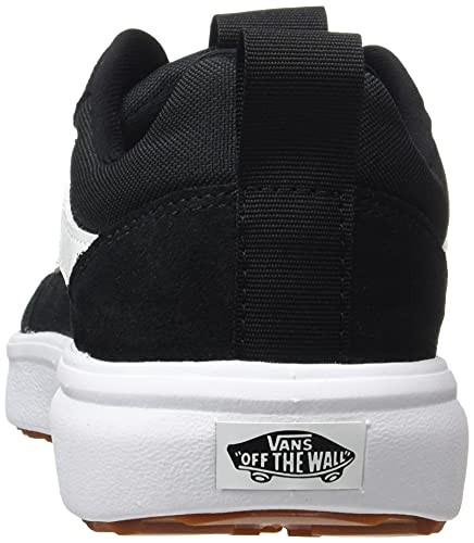 Vans Range EXP, Zapatillas Mujer, Lona de Ante Negro Blanco, 38 EU