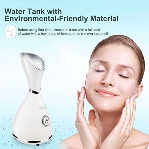 Vaporizador Facial Sauna Professional Steamer Facial Nano Ionica Home SPA Humidificador De Limpieza Profesional para El Cuidado De La Piel Limpieza Profunda De Los Poros Puntos Negros