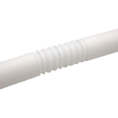 VARIOSAN Manguera de drenaje flexible 13972, 1 1/4" x 32 mm, sifón/trampa de olor para lavabo, extensible de 320-880 mm