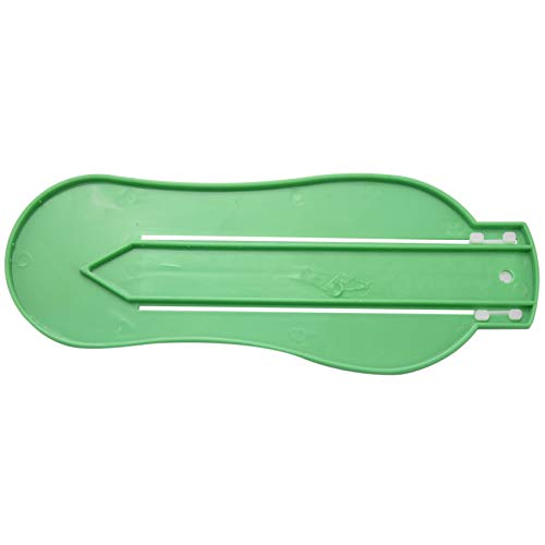 Vasko Nino Medidor de Medida de Calzado para Ninos Medidor de Tamano Regla Herramienta Toddler Infantil Zapatos Nino Accesorios de Calzado medida del pie verde