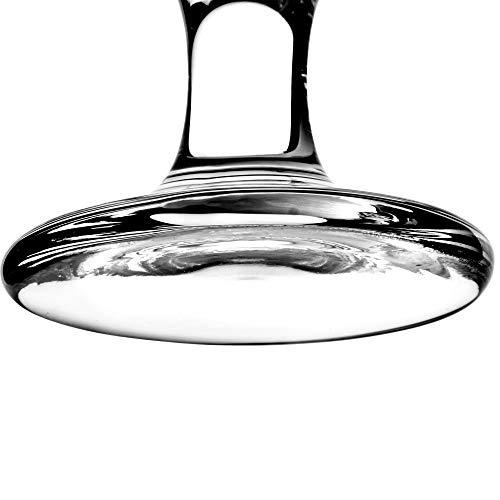 Vasos de cerveza KADAX de vidrio, juego de 6 unidades, 360 ml, vasos de agua, zumo con pie, vasos para agua, bebida, vasos de cóctel, vasos de bebidas, apto para lavavajillas