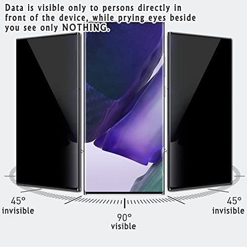 Vaxson Protector de Pantalla de Privacidad, compatible con SUPBOR Q400 [No Vidrio Templado ] Nuevo Película Protectora Film Guard