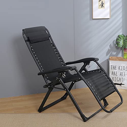 VEILTRON Silla de Gravedad Plegable sillón reclinable de Repuesto de Tela de Malla al Aire Libre cojín de la Cubierta de la Tumbona