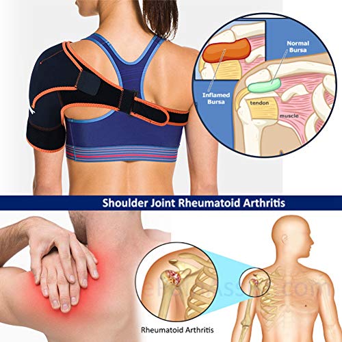 Vendaje de hombro Soporte de hombro ajustable Tirante Correa Articulación Deporte Gimnasio Vendaje de compresión Envoltura