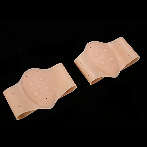 【Venta del día de la madre】Plantilla ortopédica Silicona Pies ortopédicos Soporte para el arco del pie Cojín Plantillas de zapatos Almohadillas Alivio del dolor(Color carne)