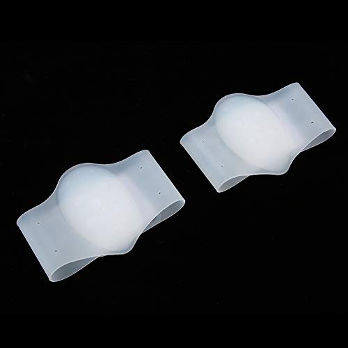 【Venta del día de la madre】Plantilla ortopédica Silicona Pies ortopédicos Soporte para el arco del pie Cojín Plantillas de zapatos Almohadillas Alivio del dolor(blanco)