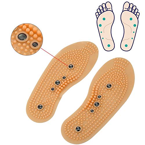 【Venta del día de la madre】Zapatos Almohadillas de confort Imán de terapia magnética Cuidado de la salud Plantillas de masaje de pies Alivio de la acupresión Cuidado de los pies(35-40)