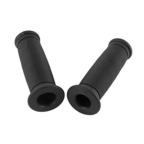 VGEBY 1 Par 7/8" Empuñadura de Goma de La Motocicleta Puños del Manillar para Motocicleta ( Color : Negro )