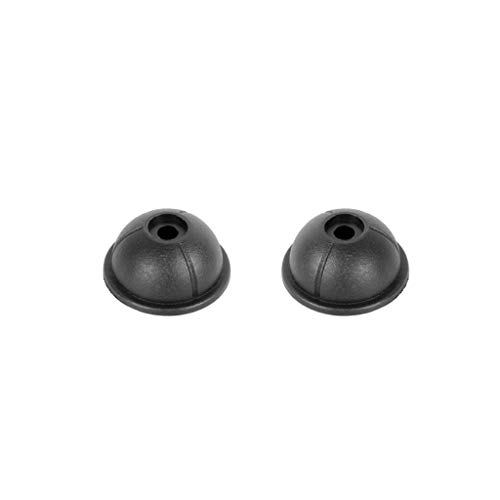 VIccoo 1 par de reemplazo de plástico Stud Equipaje Pies Almohadillas para Maletas Bolsas Maleta Soporte pies - L#