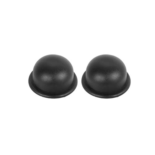 VIccoo 1 par de reemplazo de plástico Stud Equipaje Pies Almohadillas para Maletas Bolsas Maleta Soporte pies - L#