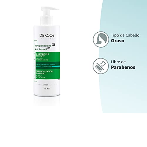 Vichy, Champú anti-caspa Decros Technique (cabellos norma/graso) - 390 ml.