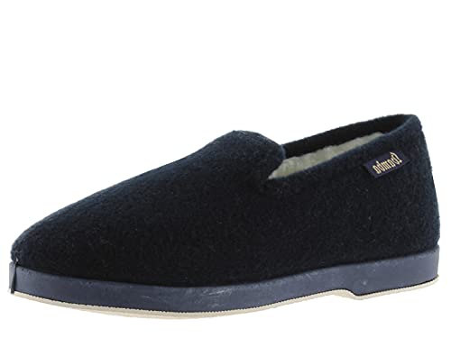 victoria Alpargata WAMBA Copete Zapatilla DE CASA Textil Fieltro F/Borreguillo 200250-WOMEN para Mujer Marino 39