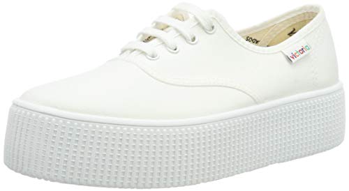 victoria Plataforma VICTORIA 1915 Doble Lona 1116100-WOMEN para Mujer Blanco 40