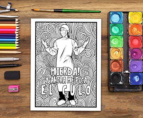 Vida del instrumentista: Un sarcástico libro de colorear para adultos: Un libro antiestrés divertido, original y cargado de sarcasmo para instrumentistas y enfermeros de quirófano
