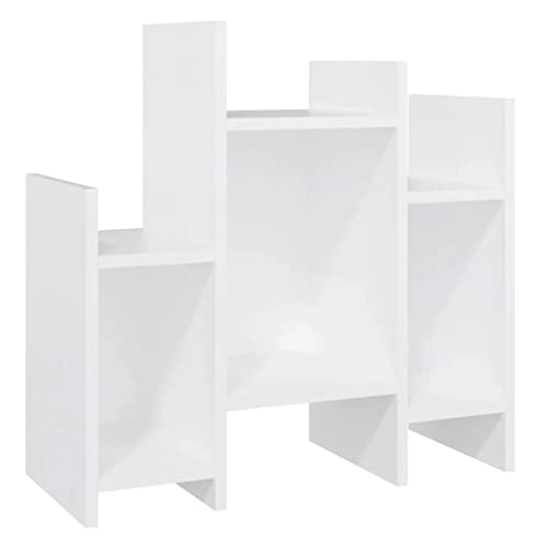 vidaXL Armario Auxiliar Aparador Muebles Mobiliario Salón Sala de Estar Estudio Dormitorio Estante de Pie de Aglomerado Gris Hormigón 60x26x60 cm