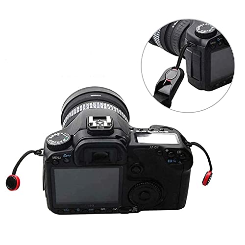 VidFair Correa de hombro para cámara cierre rápido universal cámara Cinturón longitud ajustable de 48 a 152 cm color negro Camera Correa para Canon, Nikon, Sony DSLR