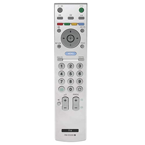 VINABTY RM-ED008 Mando a distancia de repuesto para Sony KDL-46S2530 KDL-46T3500 KDL-46V2500 KDL-46W2000 KDL-32S2510 KDL-32V2500 KDL-40S2510 KDL-40S2530 KDL-40T3500 KDL-40V2500 KDL-40V2900 KDL-40W2000