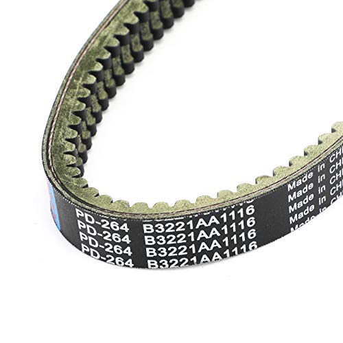 Vipih-EU Drive Belt,Aramid Fiber Drive Belt B3221Aa1116 Fit for J-D-M Abaca Mi-CRO-Car Virgo Be-ll-ier Divane Cha-Ten-et