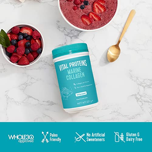 Vital Proteins Marine Collagen, Unflavoured - 221g 390 g