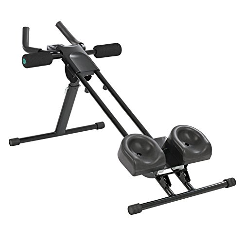 VITALmaxx 'Fitmaxx 5' entrenador de abdominales plegable | Entrenador de espalda, abdominales, brazos y piernas en uno con ordenador de fitness | Ahorro de espacio