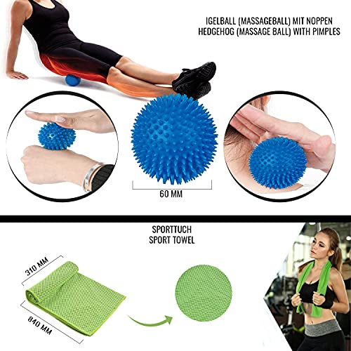 Vollshiny Juego de 27 bandas de resistencia de hasta 150 kg para entrenamiento de fuerza con muchas otras piezas para fitness, fuerza, delgada, yoga, para hombres y mujeres