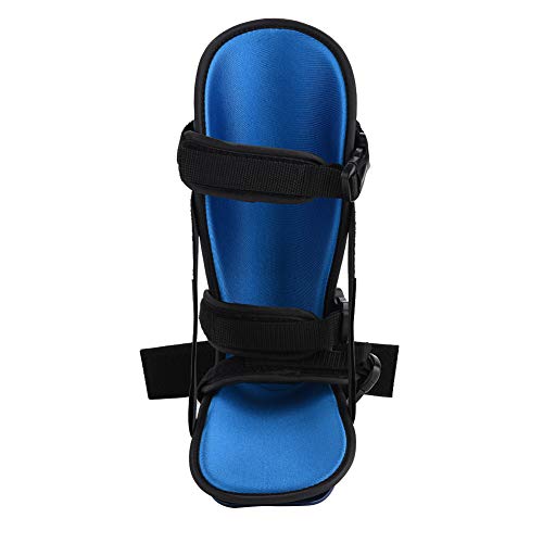 Voluxe Férula Nocturna, Soporte práctico para pies Azul + Negro, Tobillo Torcido en valgo del pie varo para pies caídos(S)