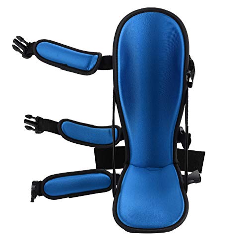 Voluxe Férula Nocturna, Soporte práctico para pies Azul + Negro, Tobillo Torcido en valgo del pie varo para pies caídos(S)