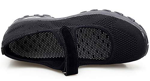 Vorgelen Sandalias Deportivas de Mujer Malla Ligero Plataforma Zapatillas