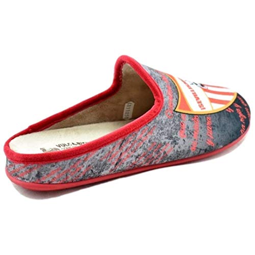VULCA-BICHA S.L. - Zapatillas del Sevilla con Plantilla Acolchada Extraible 572854 Sintético Hombre Color: Sevilla Talla: 45