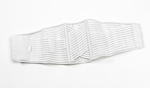 Vulkan 7093 Faja Lumbar Elástica, Hombre, Blanco, L