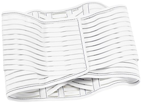 Vulkan 7093 Faja Lumbar Elástica, Hombre, Blanco, L