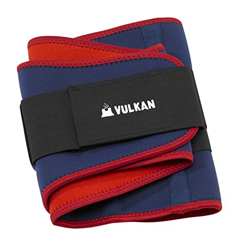 Vulkan 7093 Faja Lumbar Elástica, Hombre, Blanco, M