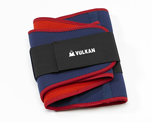 Vulkan 7093 Faja Lumbar Elástica, Hombre, Blanco, XL