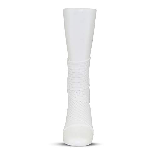 Vulkan 7310 Cinta Elástica Tobillo, Hombre, Blanco, Única