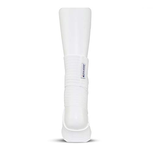 Vulkan 7310 Cinta Elástica Tobillo, Hombre, Blanco, Única