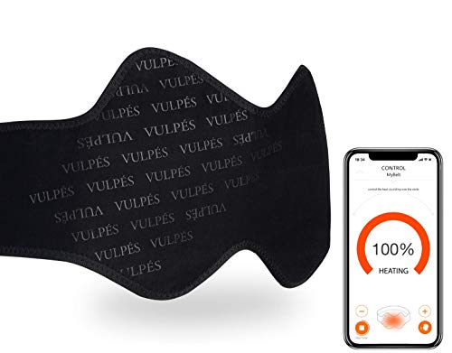 Vulpés Kidney Belt – Faja lumbar calefactable inteligente | Apoyo térmico para la espalda, los riñones y la pelvis | Control de Smartphone | Tecnología Grafeno | Desarrollado en Alemania